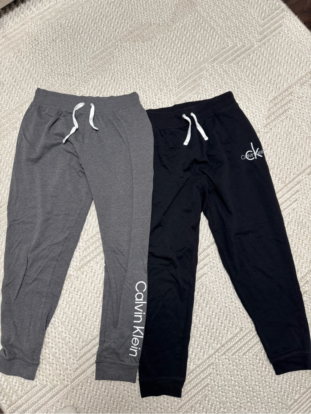 Calvin Klein Kids Sweatpants Set - Gray & Black